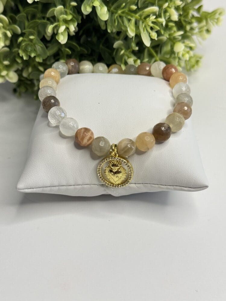 Sunstone with Sacred Heart