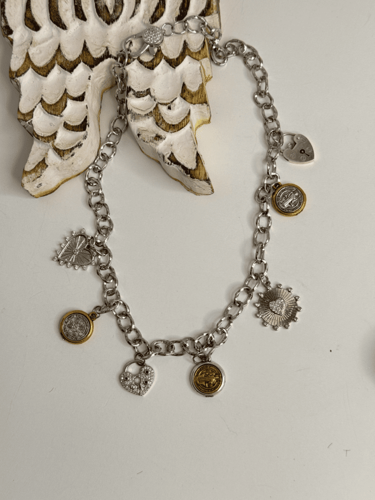 Coin Charm Necklace