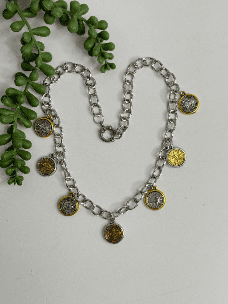 Coin Charm Necklace