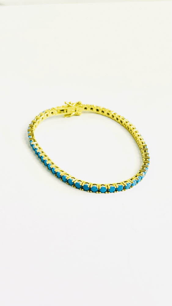 Turquoise Tennis Bracelet