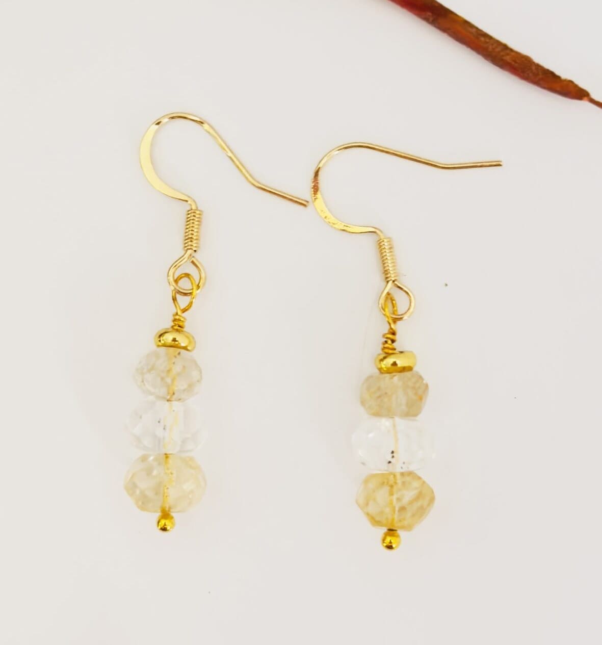 Citrine earrings